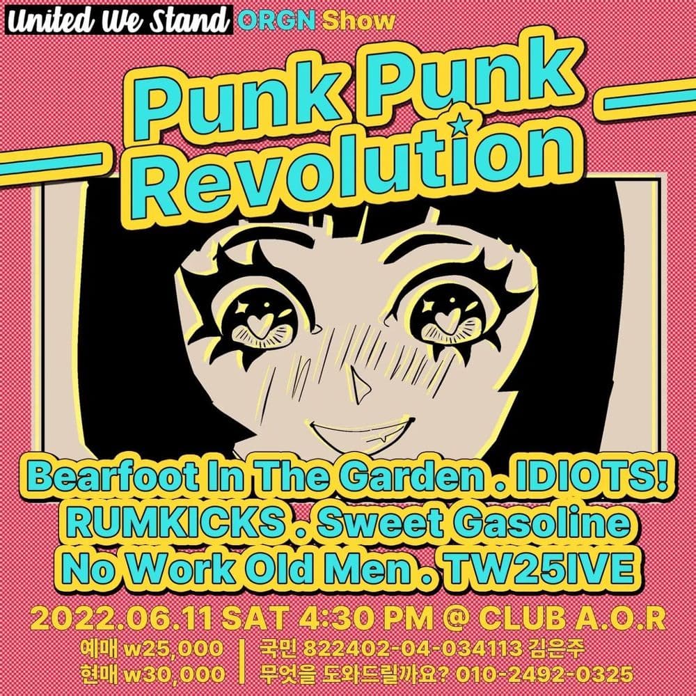 Punk Punk Revolution의 1번째 포스터