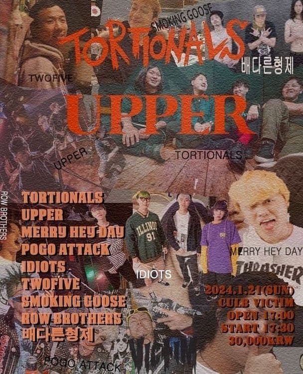 TORTIONALS & UPPER -South Korea Tour Final Day -의 1번째 포스터